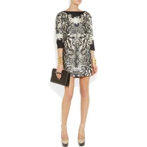 Emma Cook silk blend printed mini dress